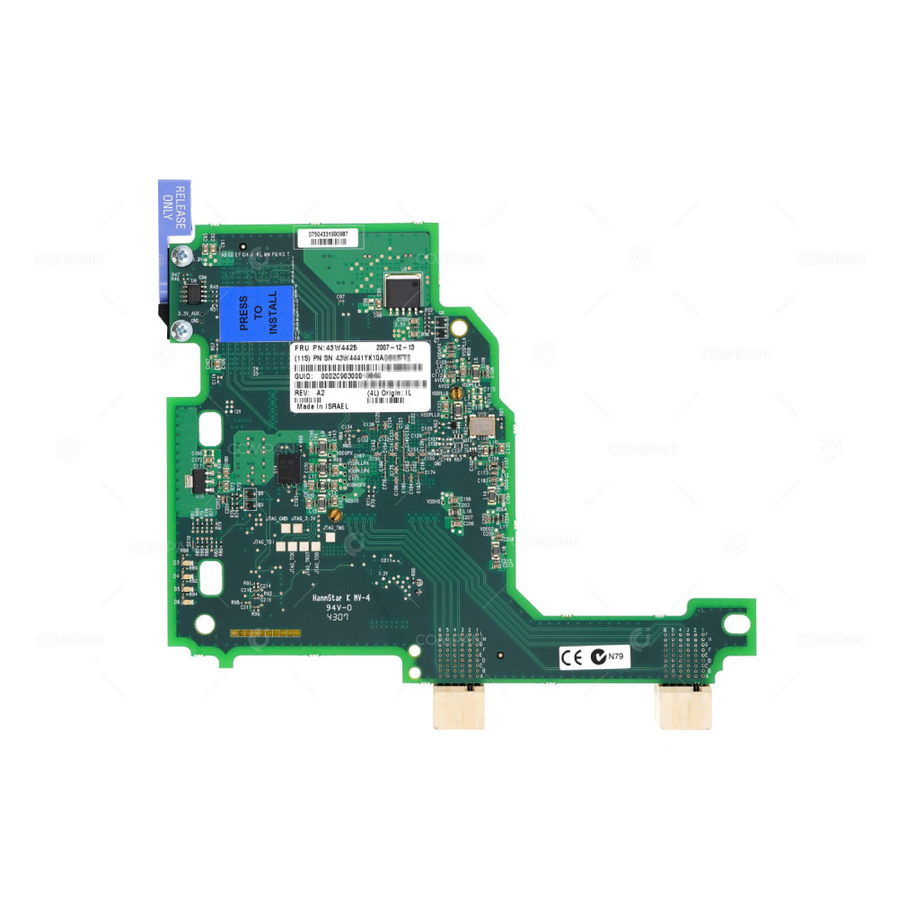 43W4425  IBM 4X INFINIBAND DDR CFF EXPANSION CARD FOR  BLADECENTER HS22